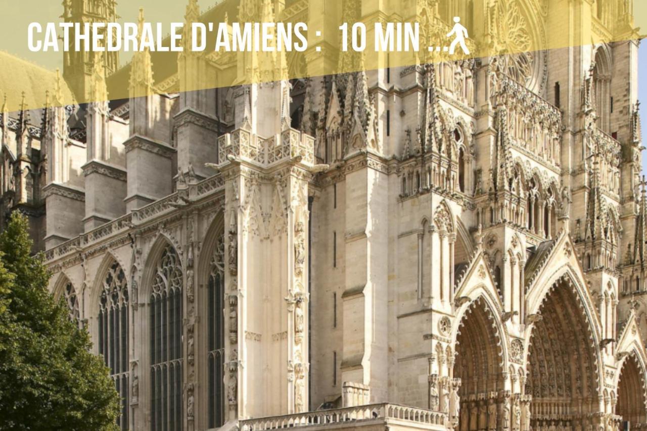 Les Perles Amienoises✩Black Pearl☆Hyper Centre☆ Amiens Exteriör bild