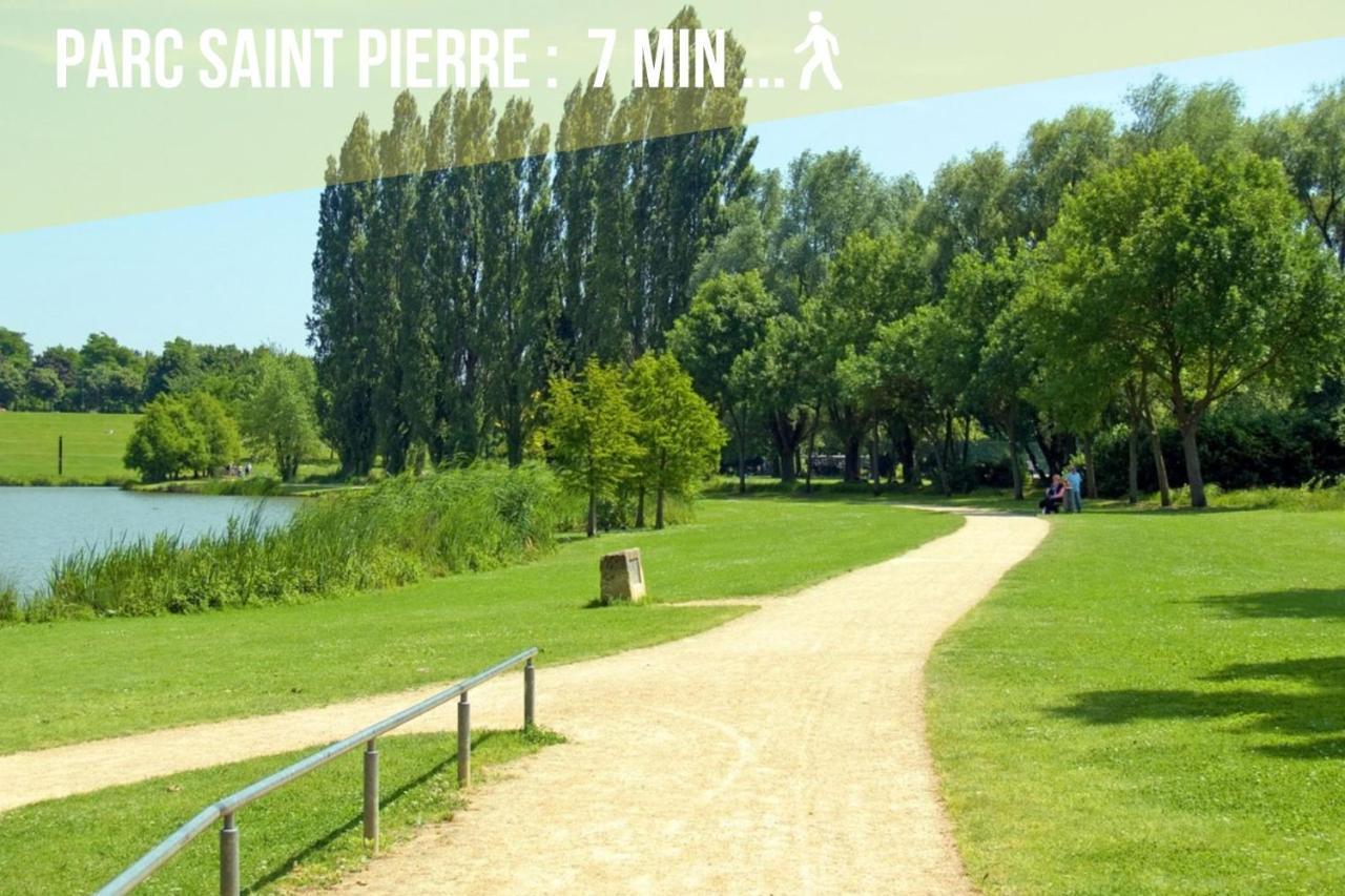 Les Perles Amienoises✩Black Pearl☆Hyper Centre☆ Amiens Exteriör bild